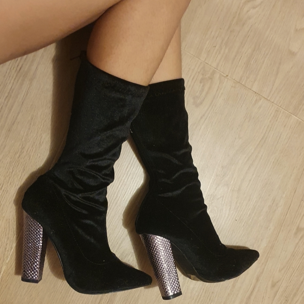 Black Sock boots